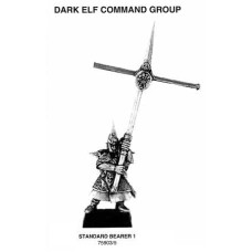 1995 Dark Elf Standard Bearer 1 Marauder Miniatures 75903/5 - metal